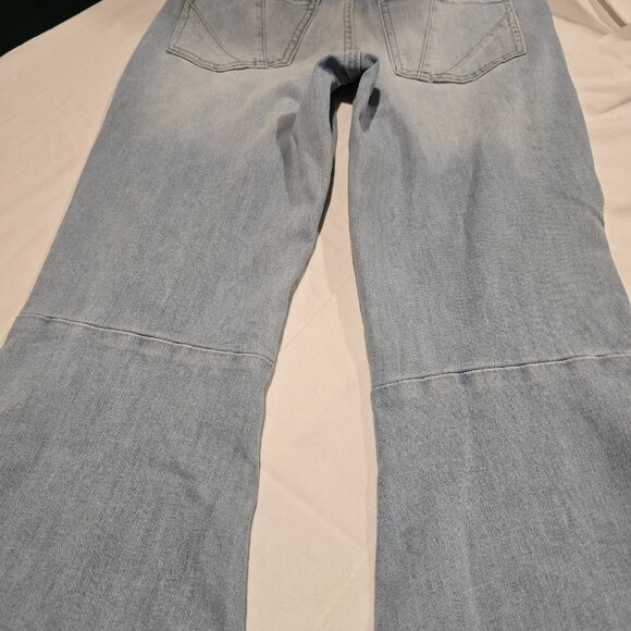 NWT Shyanne Country Wear Mid Rise Flare Distressed Jeans 28 Regular x 34 Long - Picture 12 of 16